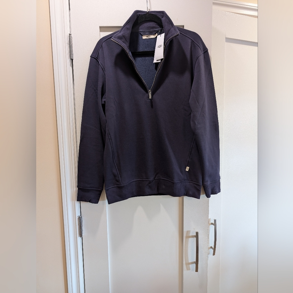 NWT UGG Zeke 1/4 Zip Pullover,S